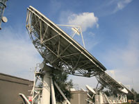 Coronas giratorias para radar y satélite